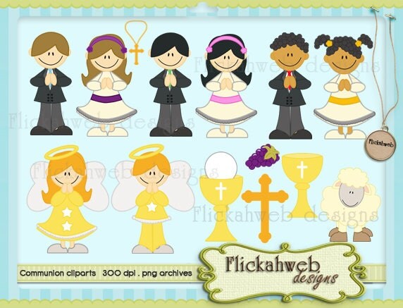 Where can I find free clip art for a First Communion?