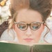 Vintage Aluminum and Copper Cateye Eyeglass Frames