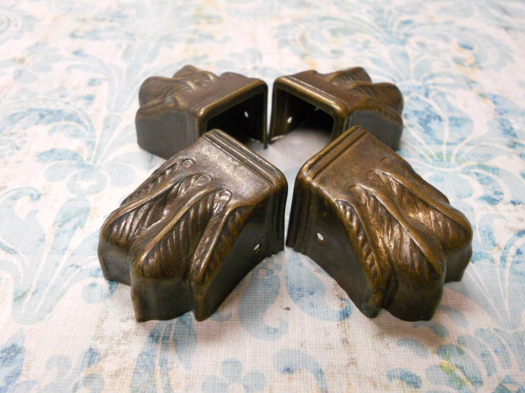 Brass Lion Claw Feet leg cover Set of 4