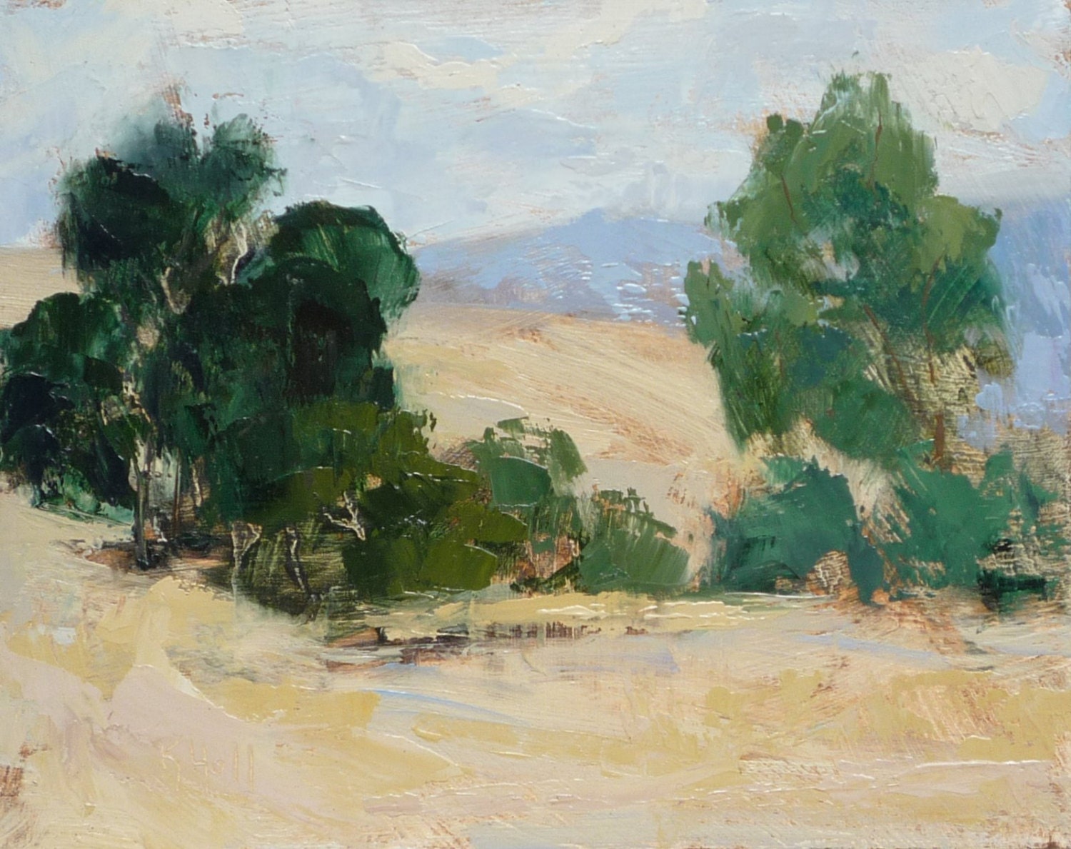 California Plein Air Oil Painting