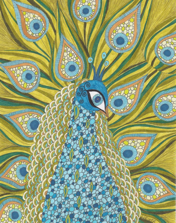 My Paisley World: The Art of … Peacocks
