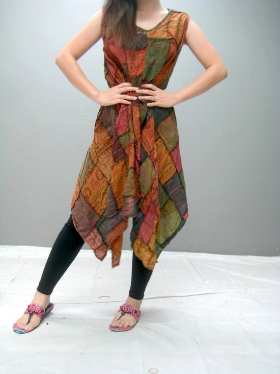 MANE patchwork dress (188.9)