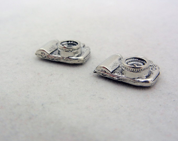 Pair of Pewter Digital Camera Charms