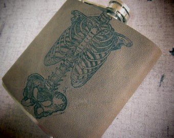 Flask, Personalized Flask, Leather Flask, Groomsmen Flask, Custom Flask, Free Shipping, Custom leather flask, Groomsmen gift, Leather