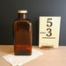 Brown Glass Bottle / Pharmacy / Vintage Apothecary / Amber Bottle