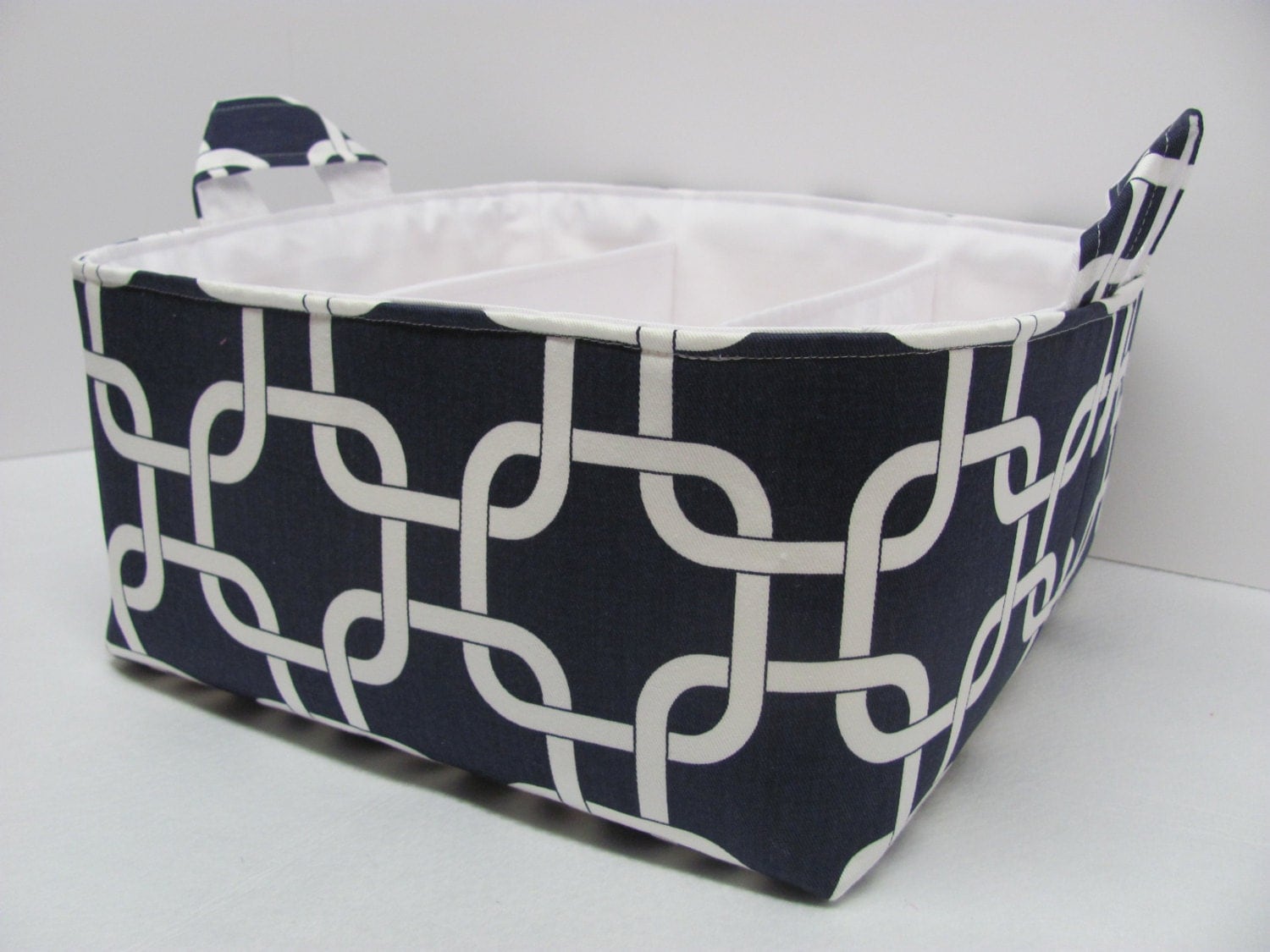 NEW Fabric Diaper Caddy Fabric organizer storage bin basket