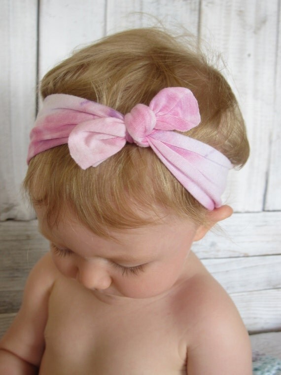 Tie Dye Baby Girl Headband/ baby girl/ baby shower/ new baby/