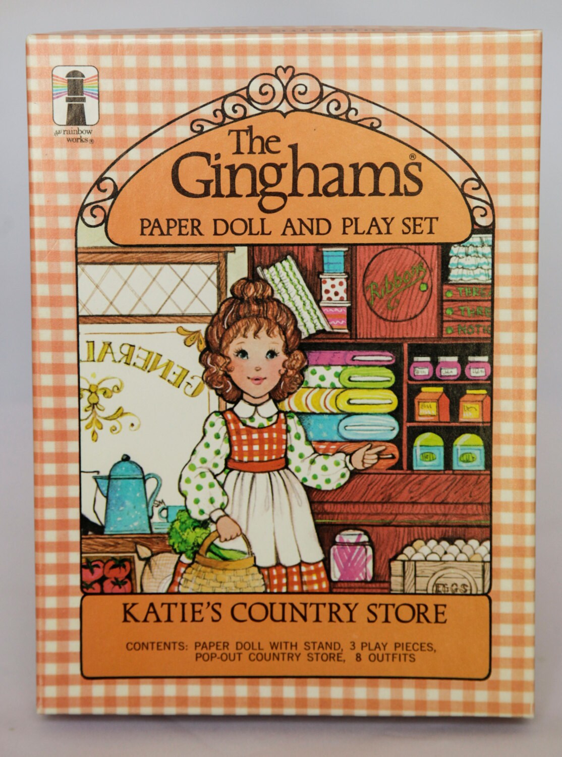 The Ginghams Paper Doll Katie's Country Store