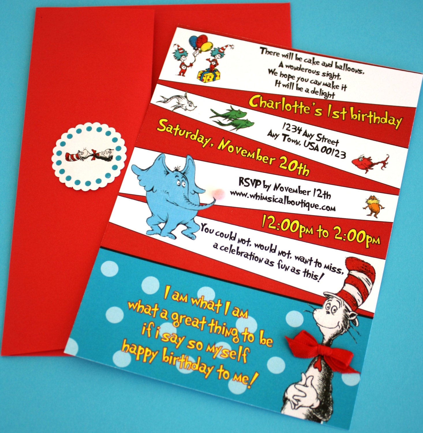 Dr Seuss Wedding Invitations 10