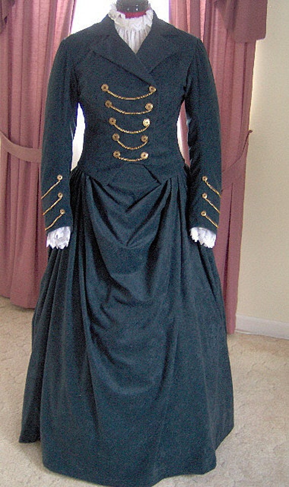 FOR ORDERS ONLY Custom Made 1800s Victorian Dress 1880s