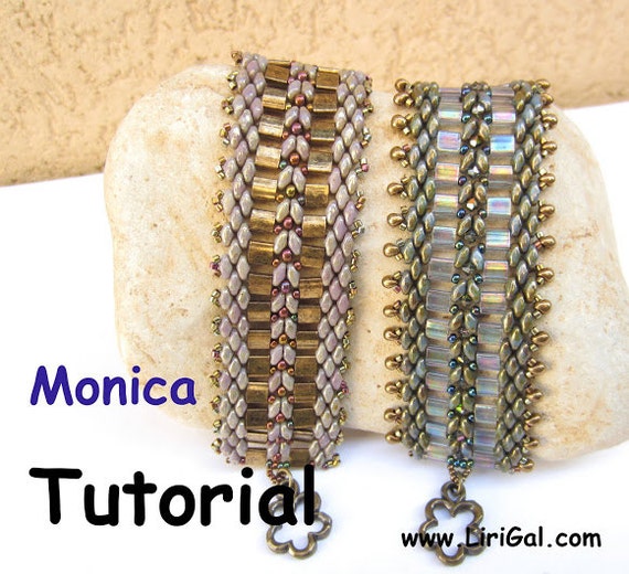 Tutorial Monica SuperDuo and Tila Beadwork Bracelet PDF
