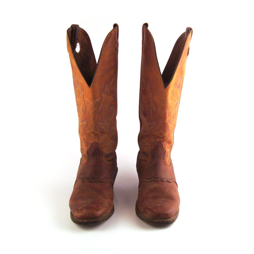 mens brown vintage boots