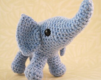Baby Elephant Amigurumi Pattern PDF - Crochet Pattern