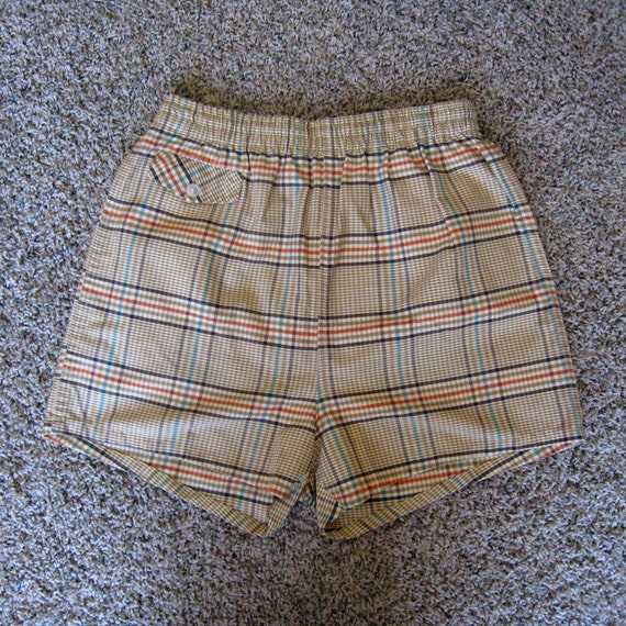 Vintage Men's Plaid Shorts Towncraft Size Medium