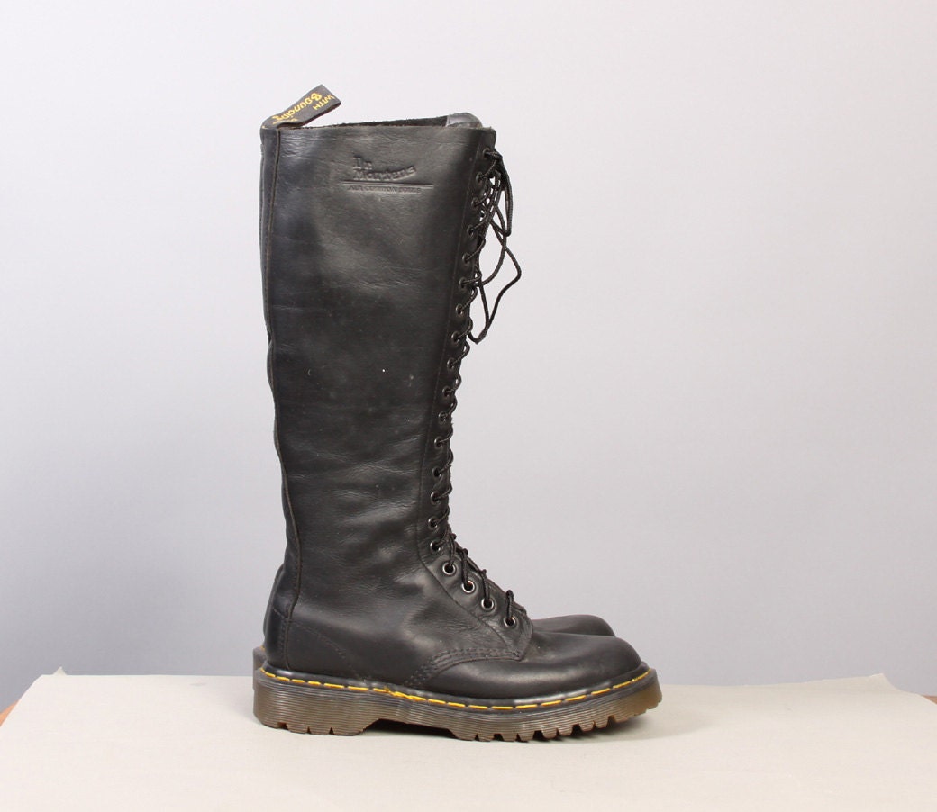 tall black doc martens