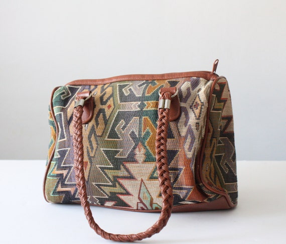 vintage tribal shoulder bag