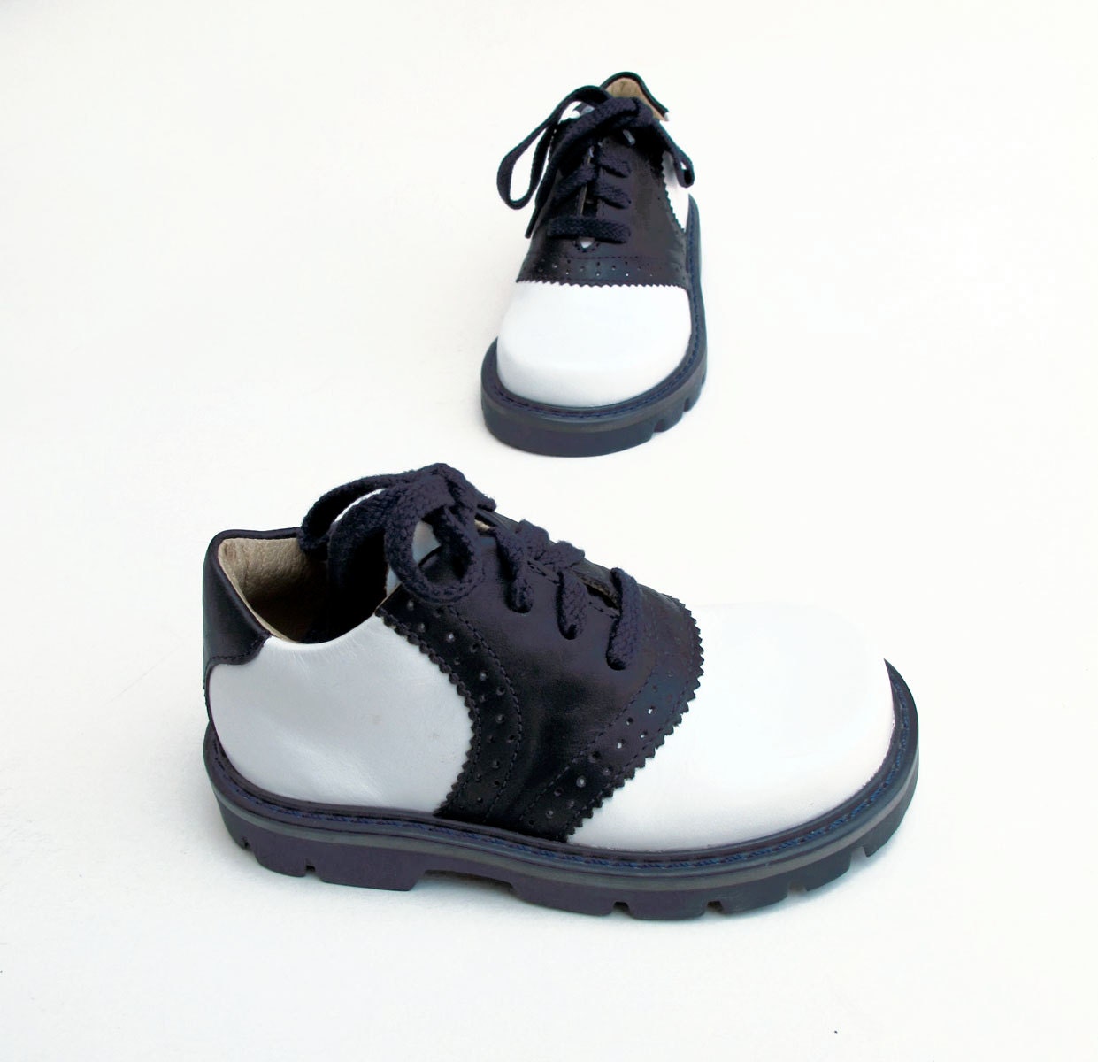 Navy Leather Saddle Shoes Toddler Eur Navy Leather Saddle Shoes Toddler Eur