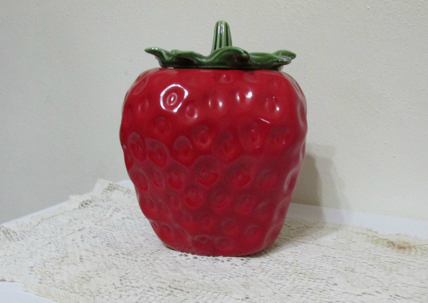 McCoy Strawberry Cookie Jar