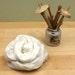 Merino/ Angora/ Silk Roving - Undyed Spinning Fiber (4oz)