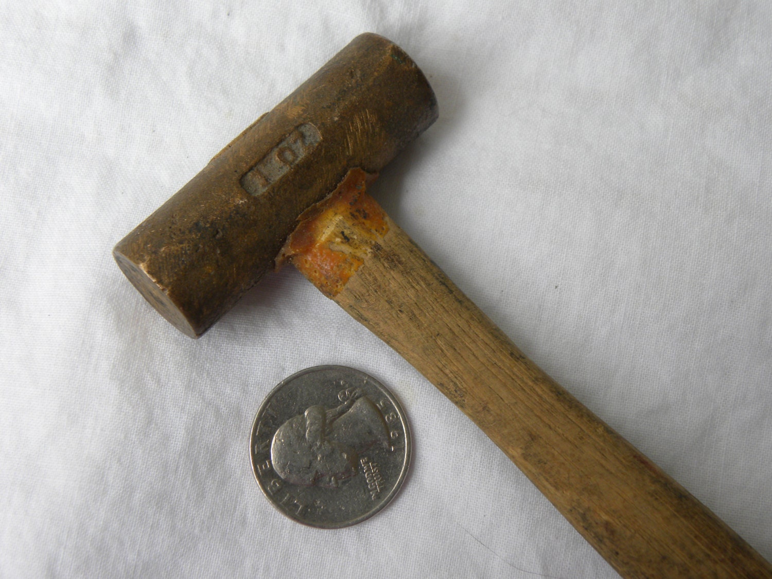 Vintage Brass Hammer 3 oz Jewelers Tool EE & by RescuedRelics