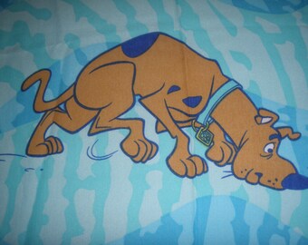 Scooby Do TWIN FLAT Sheet - Reclaimed Bed Linens