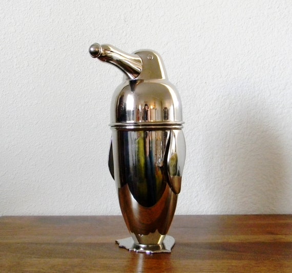 Vintage Penguin Cocktail Shaker by Restoration by RagNBoneVintage