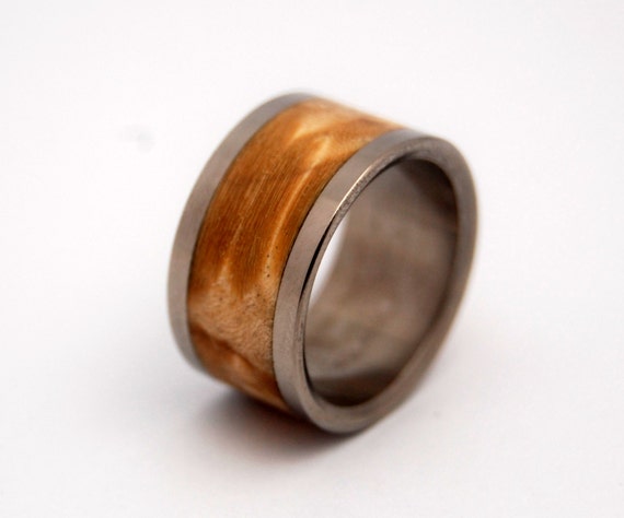 wedding rings titanium rings wood rings mens rings womens