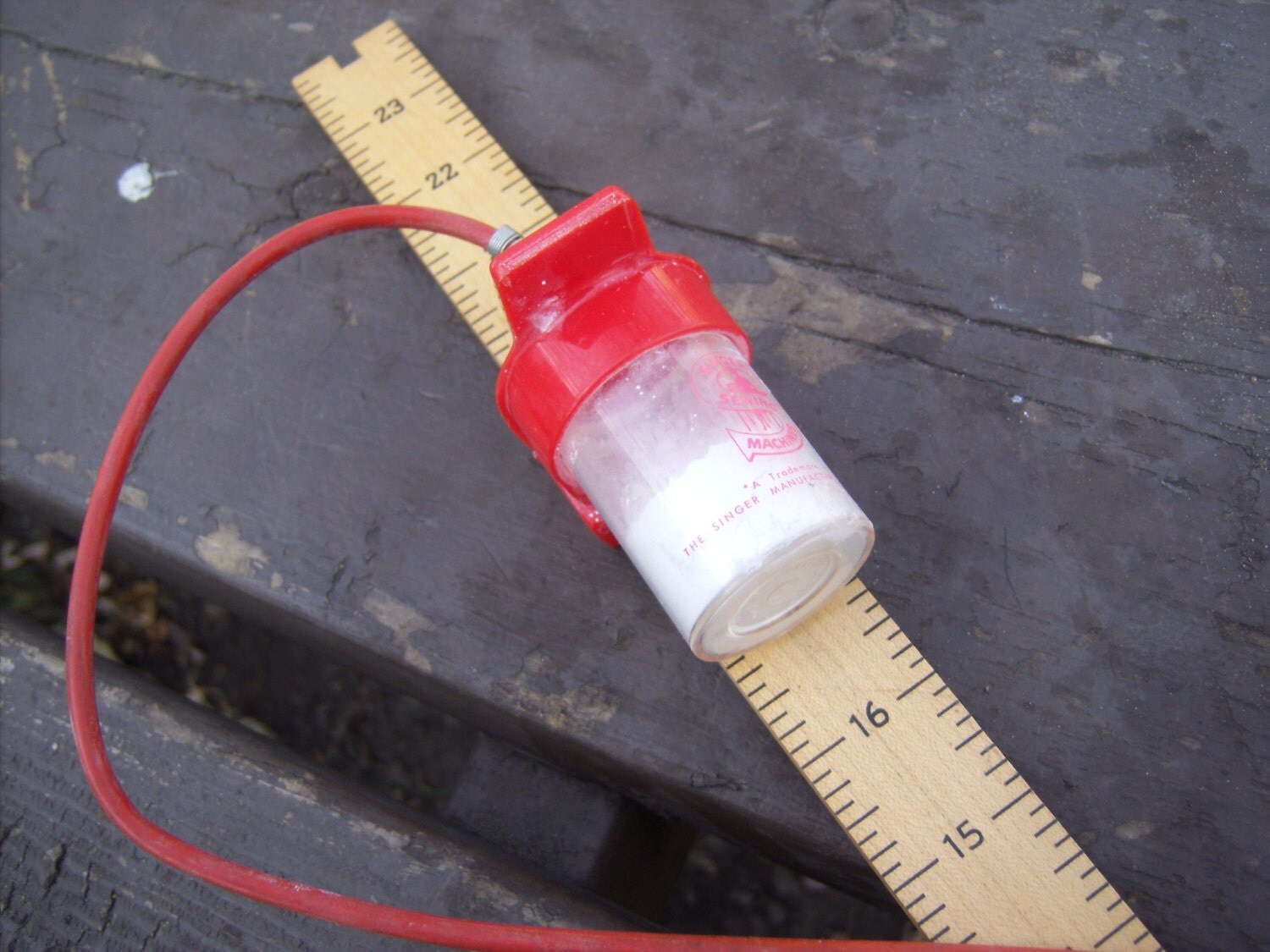 Vintage Singer Chalk Line Hem Marker by aprilmay72 on Etsy