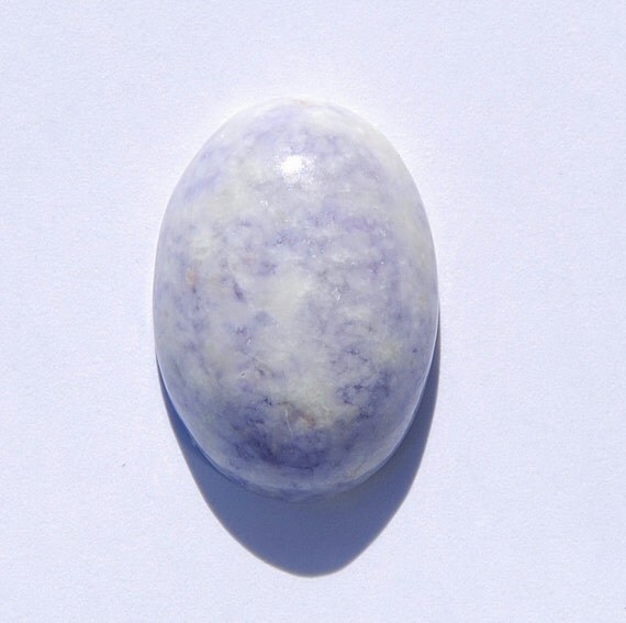 Guatemalan Rare Lavender Jade Oval Cabochon