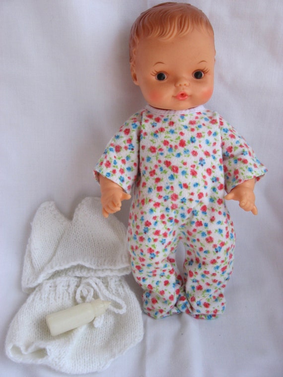 Regal Toy Hug A Bye Baby Doll 1980s Soft Vinyl Body Sleeper
