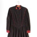 90s Pinafore Dress ... Vintage Brown Corduroy Plaid Prairie Dress ... Large