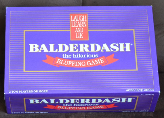 Balderdash Game Sheets