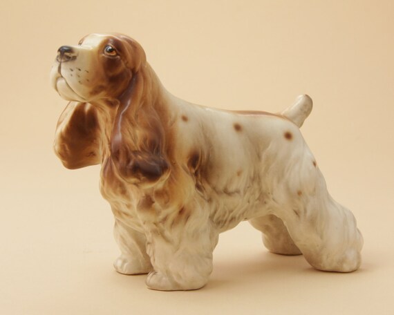 vintage ceramic cocker spaniel