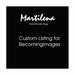 Custom Listing for BecomingImages - 4 Lens Sleeve Insert