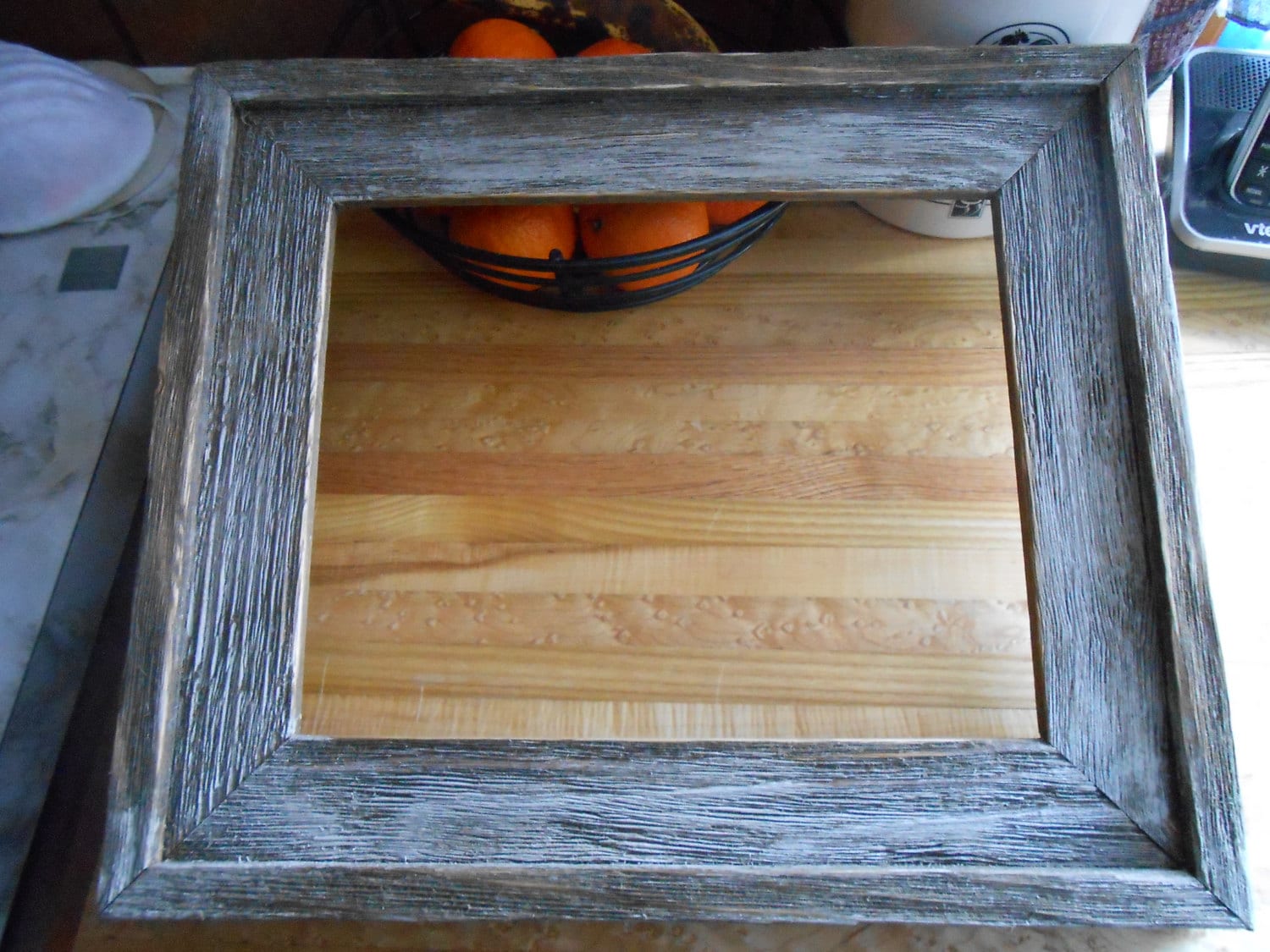 Maine Rustic Barn Wood Picture Frames Made for by logcabindecor