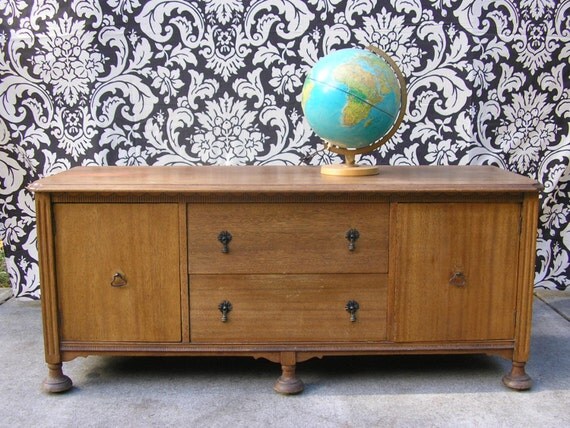 Items similar to RESERVED Vintage Buffet 1930s Antique ...