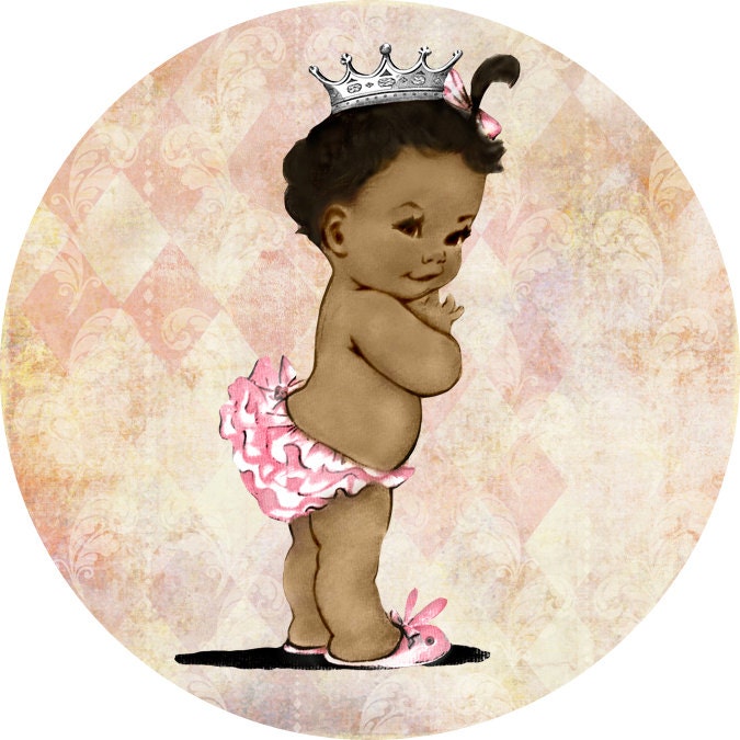 free black baby girl clipart - photo #32