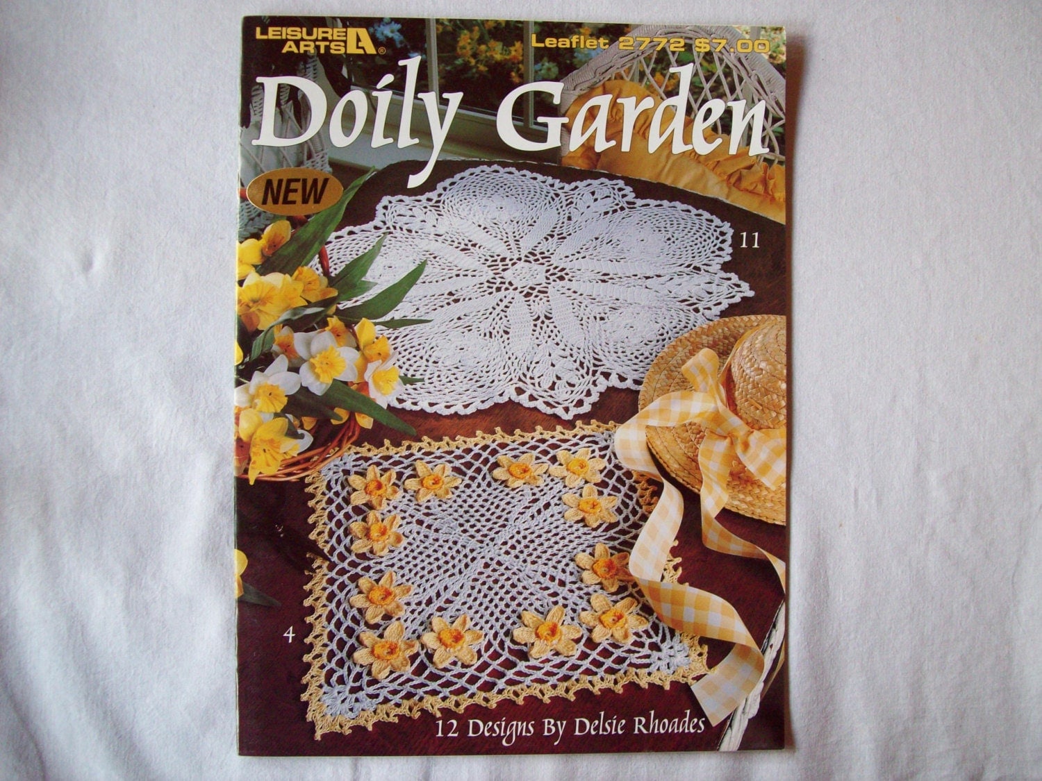 Crochet Doily Patterns book Doily Garden by CozyHomeCrochet