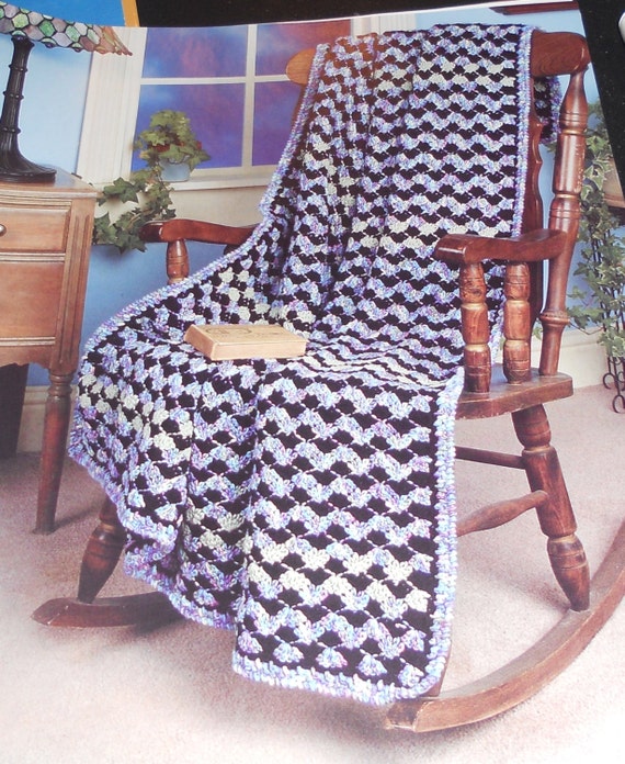 DREAM CATCHER Crochet Afghan Blanket PATTERN by M2Hawk on Etsy