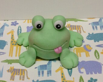 Popular items for frog cake topper on Etsy