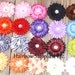 100 Large Gerber Daisy Flowers 4 inch with 22 mm Rhinestone Center- Wholesale Lot - YOU Pick Colors