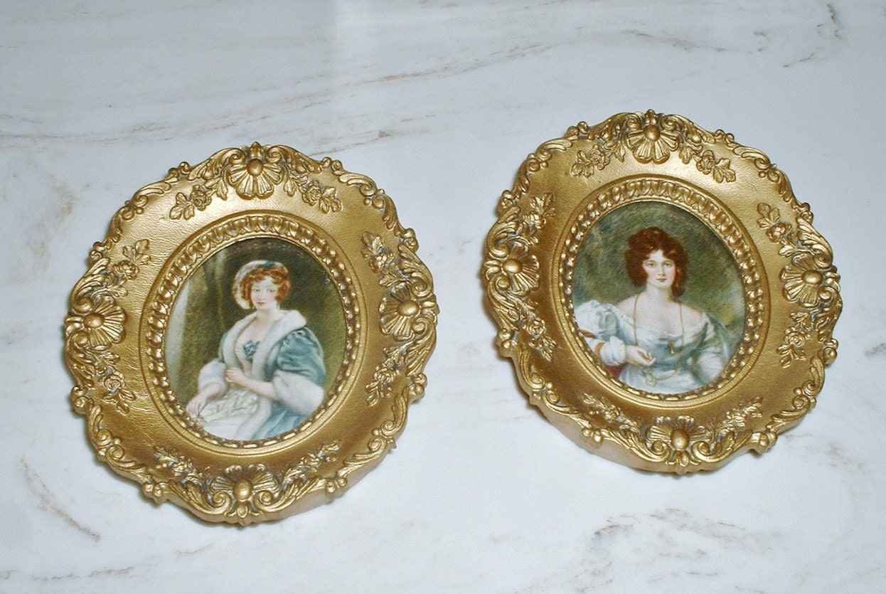 Cameo Creations Portraits Frames Mrs. Croker and Mary by