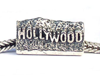 Hollywood Landmark Sterling Silver Bead LM020
