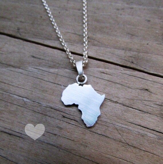 Africa necklace africa pendant african necklace african