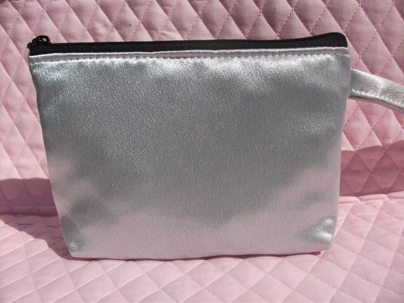 Silver/Grey Makeup bag / We have other colors / Bridesmaid