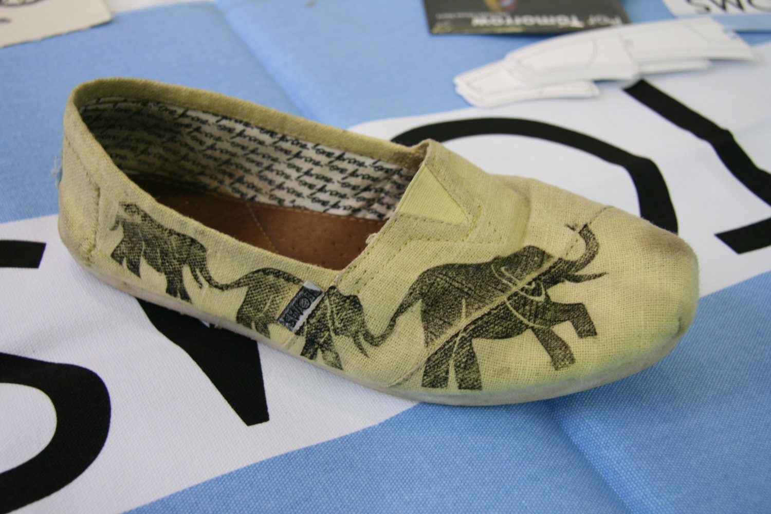 Custom TOMS shoes