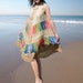 Colourful women dresses /ethnic Paisley summer dresses/embroidery holiday dresses/pus size