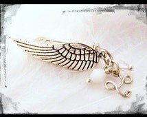 Popular items for angel wing pin on Etsy