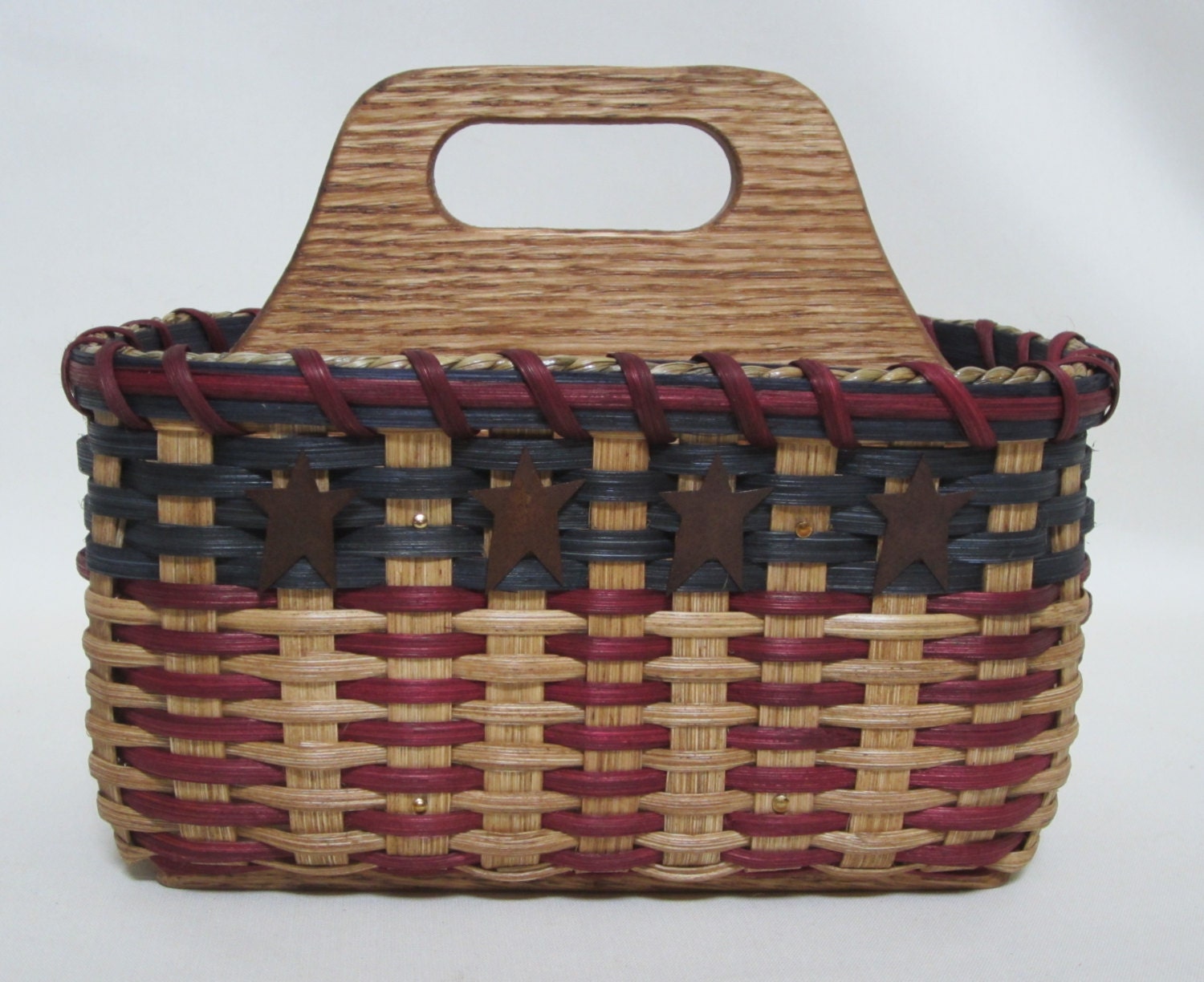 Silverware Basket \/ Paper Plate Basket \/ Divided Basket