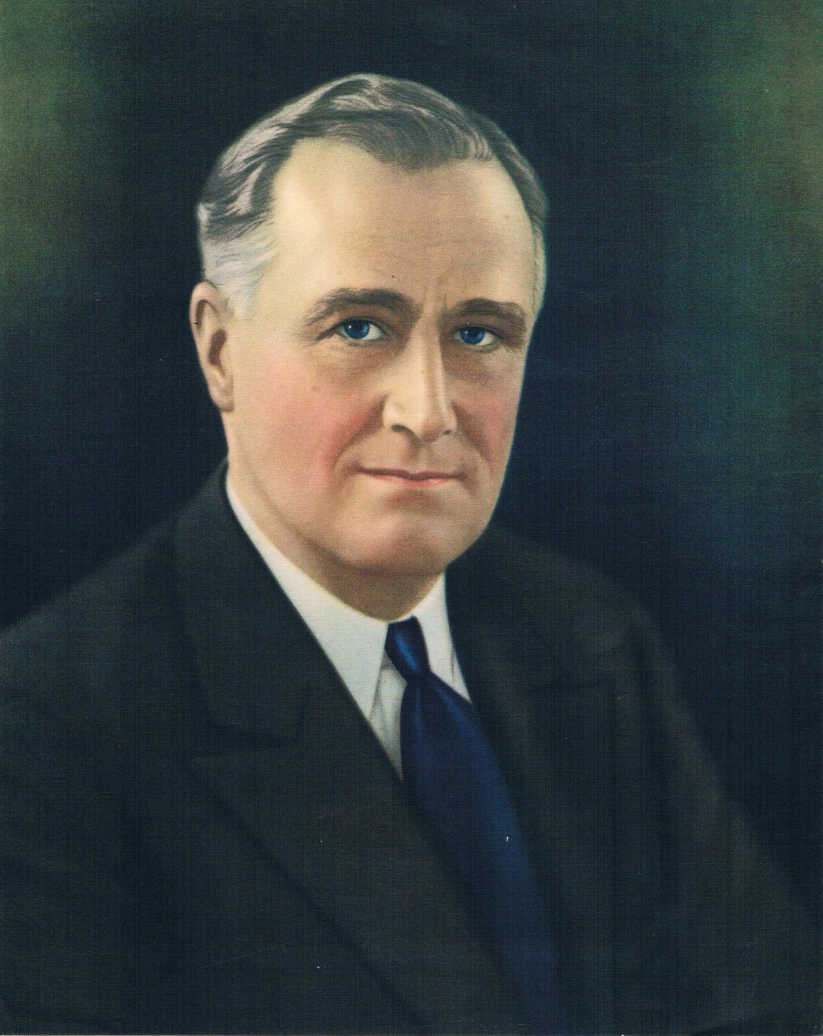 Franklin Delano Roosevelt Calendar Art by RedfordRetro on Etsy